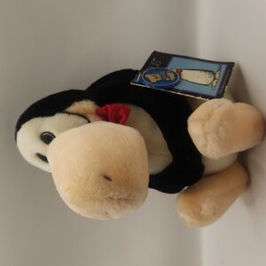 Vintage 1985 Dakin Opus Plush Toy  8.5" With Tags